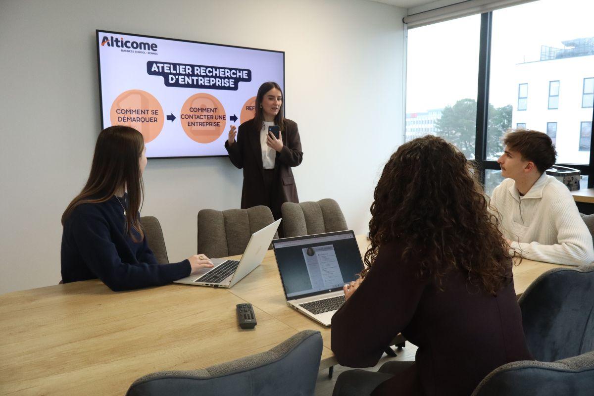 Atelier recherche entreprise
